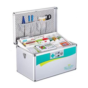 便民服务箱公司单位药箱家庭装壁挂式带锁儿童医药箱大容量医疗箱