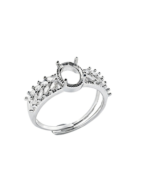 铜戒指空托活口可调节diy戒托