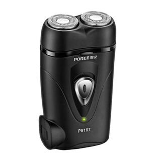 博锐电动剃须刀PS187 双头旋转充电式男士刮胡刀胡须刀
