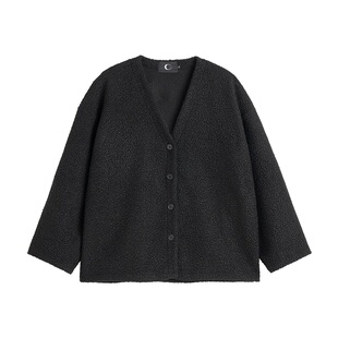 INSOMNIA秋冬季原创设计小众oversize加厚羊羔毛外套毛毛套装男女