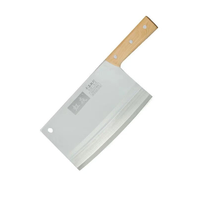 虹焱刀 厨师专用刀锻打家用商用切菜刀切片刀正品刀厨房刀具锋利