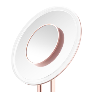 斐色耐手持化妆镜磁铁吸附近视细节眼妆7倍高清放大镜子随身便携