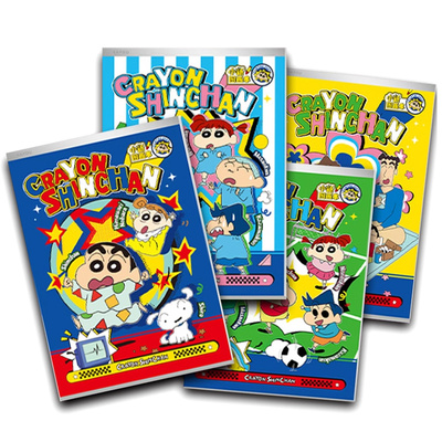 卡游蜡笔小新图画本画画本