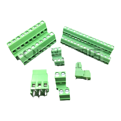 双层螺钉式PCB接线端子 128HL-5.08-2P 3P 128HL-3.81-2P 3P全铜