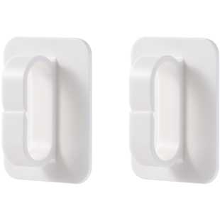 FaSoLa多功能圆环挂钩家用免打孔挂架卫生间墙上浴室清洁剂置物架