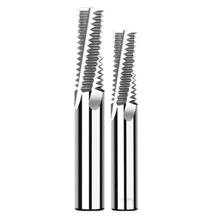 美制UNC全牙钨钢螺纹铣刀UNF1/4 5/16 7/16 3/8 铜铝专用铣牙刀