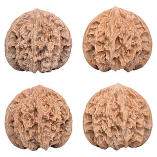 文玩核桃狮虎兽核桃一物一图A70902老树有修麦穗虎头大尺寸45mm