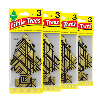 Little Trees美国小树香片进口车载香氛车内饰挂件衣柜留香贵族金