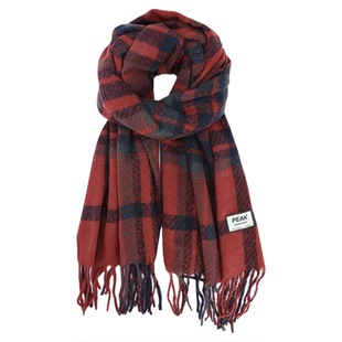 圣诞红色围巾女款2025新款冬韩系氛围感加厚学生今年流行爆款百搭