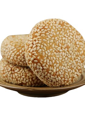 无蔗糖食品糖尿人专用荞麦芝麻饼