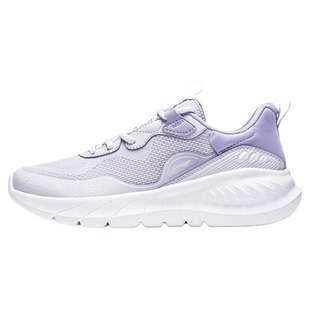 李宁易适flex丨 跑步鞋女款健身跳绳轻便透气减震软底休闲运动鞋