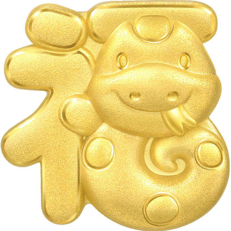 周生生转运珠Charme宝贝祥细金工艺定价路路通