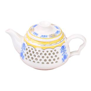 仁峰简约整套玲珑工夫茶具套装镂空功夫茶壶盖碗茶杯中式简约茶具