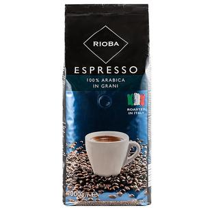 麦德龙 意大利RIOBA瑞吧阿拉比卡意式烘焙铂金装醇香咖啡豆1kg