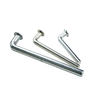 L型沉降观测钉测绘钉镀锌测量控制点标志水准点建筑物预埋件测钉