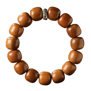 遇见普陀山2026年属马本命年天然老桃木手串生肖本命佛男女款礼物