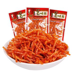 佳龙酱味丝辣条丝香辣味麻辣霸王丝儿时怀旧大刀肉休闲小零食辣丝