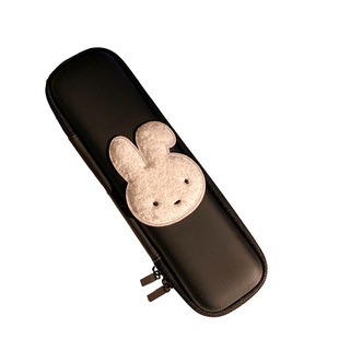 可爱米菲兔化妆刷收纳包女随身旅行便携眉笔眼影刷子收纳笔袋小号