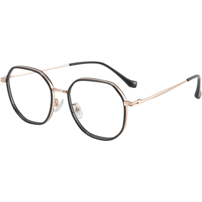 Latemon浪特梦方圆框合金眼镜