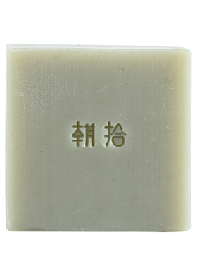 加入雪松精油的绿松柠手工皂