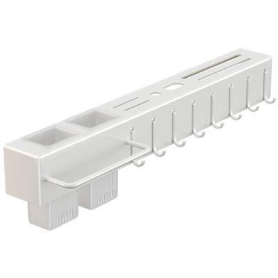 白色厨房刀架置物架免打孔