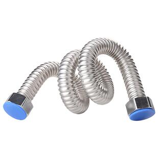 6分304不锈钢波纹管DN20壁挂炉暖气片冷热进水管高压防爆金属软管