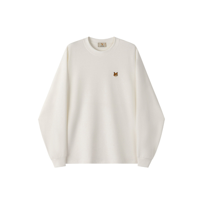 威廉福克斯白色长袖T恤