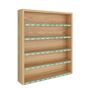 佳晨信烟柜挂墙式上墙壁挂简易展示柜烟酒柜超市便利店收银台木质