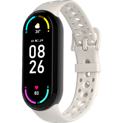 CLOUDHIS适用小米手环8硅胶表带