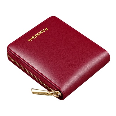 钱包女短款简约皮夹子驾驶证卡包