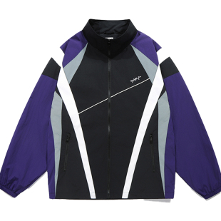 【防水尼龙】郭佳乐同款GUUKA潮牌美式外套女落肩夹克秋 抗菌套装