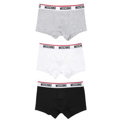 莫斯奇诺男士3件装四角内裤