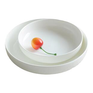 空气炸锅专用烤盘骨瓷蒸菜盘蒸蛋窝盘陶瓷汤碗深盘微波炉加热器皿