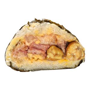 广西特产加料肉粽板栗蛋黄绿豆粽