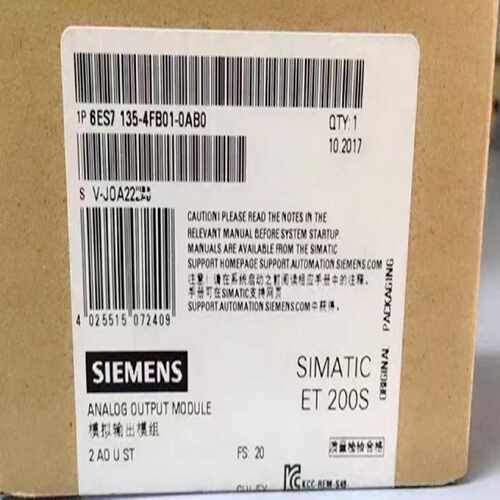 议价6ES7135-4FB01-0AB0西门子DP电子模块ET200S?2AO U 6ES7 135-