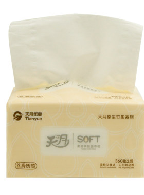 125x180mm天月纸巾大包家庭装