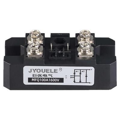 MFQ100A1600V 100-16单相半控整流桥模块MFQ100A 40A 60A600V 50A
