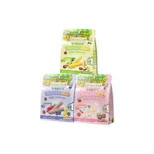 爷爷的农场婴幼儿胚芽米谷物棒 宝宝磨牙棒饼干米饼儿童零食1岁+