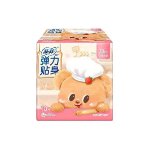 苏菲日用230mm防漏小熊卫生巾