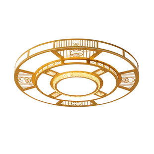 轻奢客厅主灯2025新款简约现代大厅大灯led吸顶灯圆形大尺寸灯具