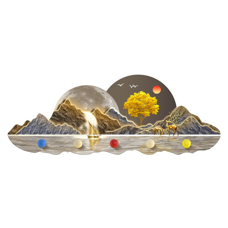 艺术造型洞洞板装饰画免打孔挂画