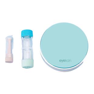 欧几里德同款角膜塑形镜OK镜RGP硬性收纳镜盒吸棒便携双联护理软