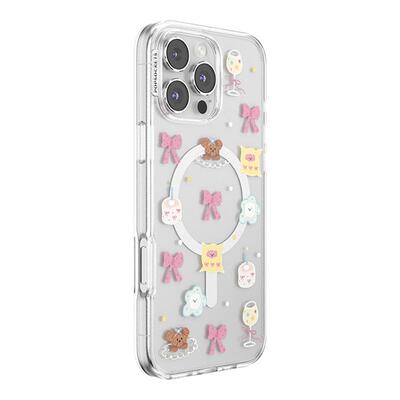 【柔软音乐会·手机壳】PopSockets泡泡骚磁吸防摔手机壳苹果iPhone17/16ProMax/Pro碎花 小狗 甜点 可爱印花