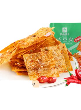 【79元任选15件】良品铺子巧豆皮香辣味60g辣皮自选零食