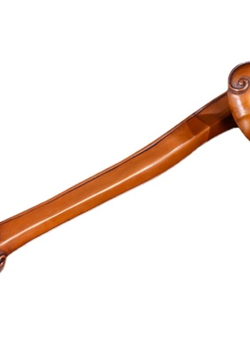 徽匠铜韵紫铜如意手把件摆件