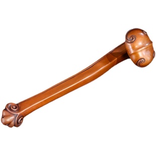 徽匠铜韵 新中式纯紫铜如意摆件手把件寓意吉祥工艺品家居摆件