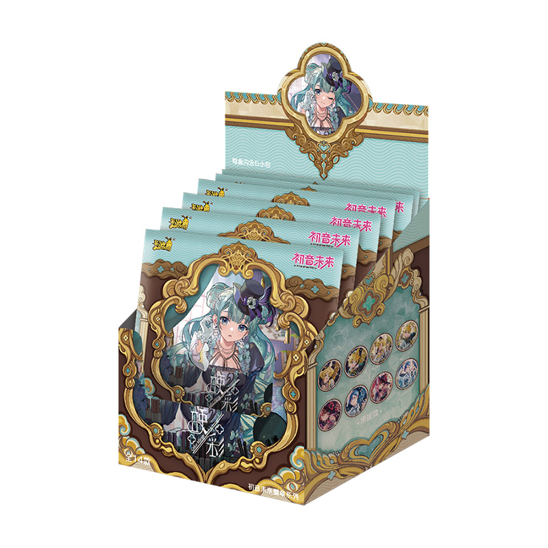 卡游 初音未来映·彩徽章系列 官方正版动漫周边马口铁徽章谷子