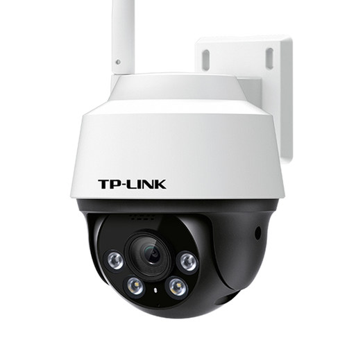 普联TP-LINK监控无线摄像头500万AI智能追踪家用4G免费语音手机远程高清5G全彩WIFI室外球机巡航TL-IPC652