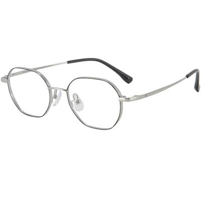 施洛华合金小框多边形近视眼镜框