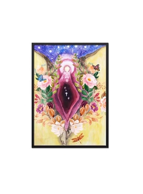生殖艺术抽象挂画 妇产科医院月子馆墙装饰画美容院私密保养壁画